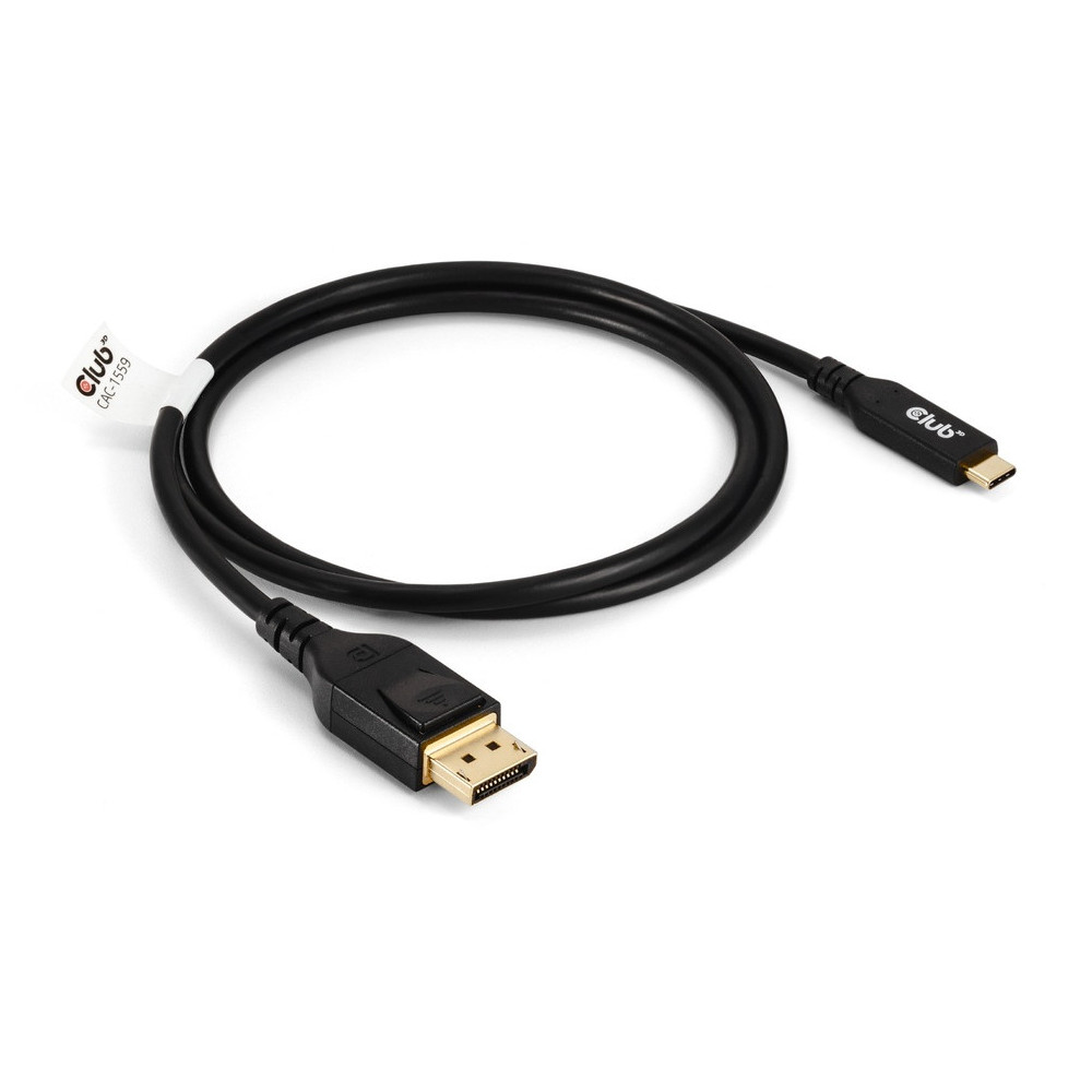 CLUB3D CAC-1559 câble vidéo et adaptateur 1 m USB Type-C DisplayPort Noir