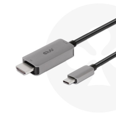 CLUB3D CAC-1587 câble vidéo et adaptateur 3 m USB Gen2 Type-C HDMI Type A (Standard) Noir
