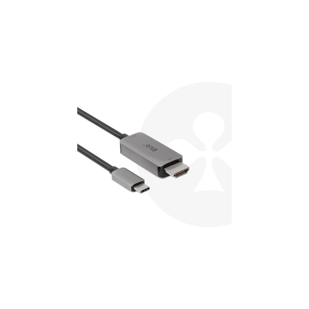 CLUB3D CAC-1587 câble vidéo et adaptateur 3 m USB Gen2 Type-C HDMI Type A (Standard) Noir