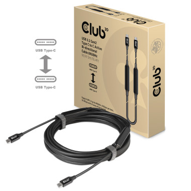 CLUB3D CAC-1535 câble USB USB 3.2 Gen 2 (3.1 Gen 2) 5 m USB C Noir