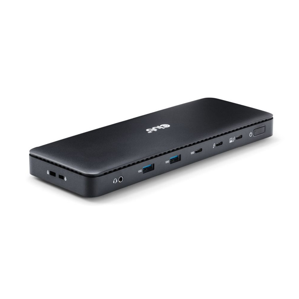 CLUB3D Thunderbolt 4 Certified 11-in-1 station d'accueil Universel Noir