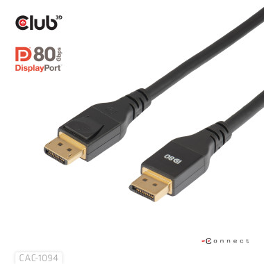 CLUB3D CAC-1094 câble DisplayPort 2 m Noir