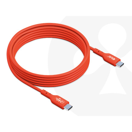 CLUB3D CAC-1573 câble USB USB 2.0 2 m USB C Rouge