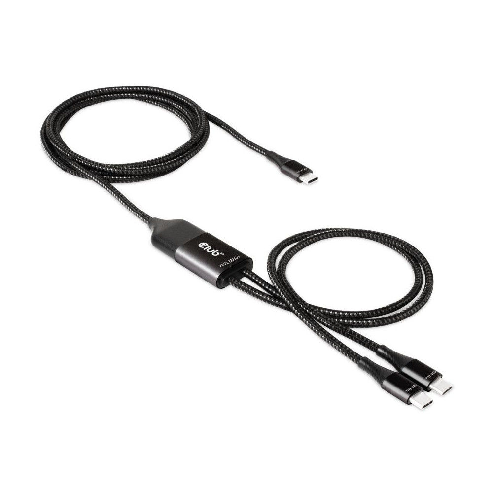 CLUB3D CAC-1527 câble USB 1,83 m USB C 2 x USB C Noir