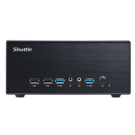 Shuttle XPС slim XPC slim Barebone XH610G2 - S1700, Intel H610, 1xDP, 2xHDMI, 2 PCIe Slots (1x 16X & 1x X1), 2x Intel LAN (1G +