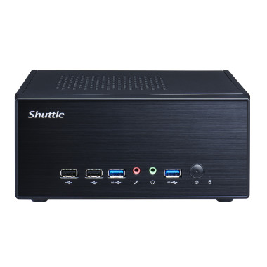 Shuttle XPС slim XPC slim Barebone XH610G2 - S1700, Intel H610, 1xDP, 2xHDMI, 2 PCIe Slots (1x 16X & 1x X1), 2x Intel LAN (1G +