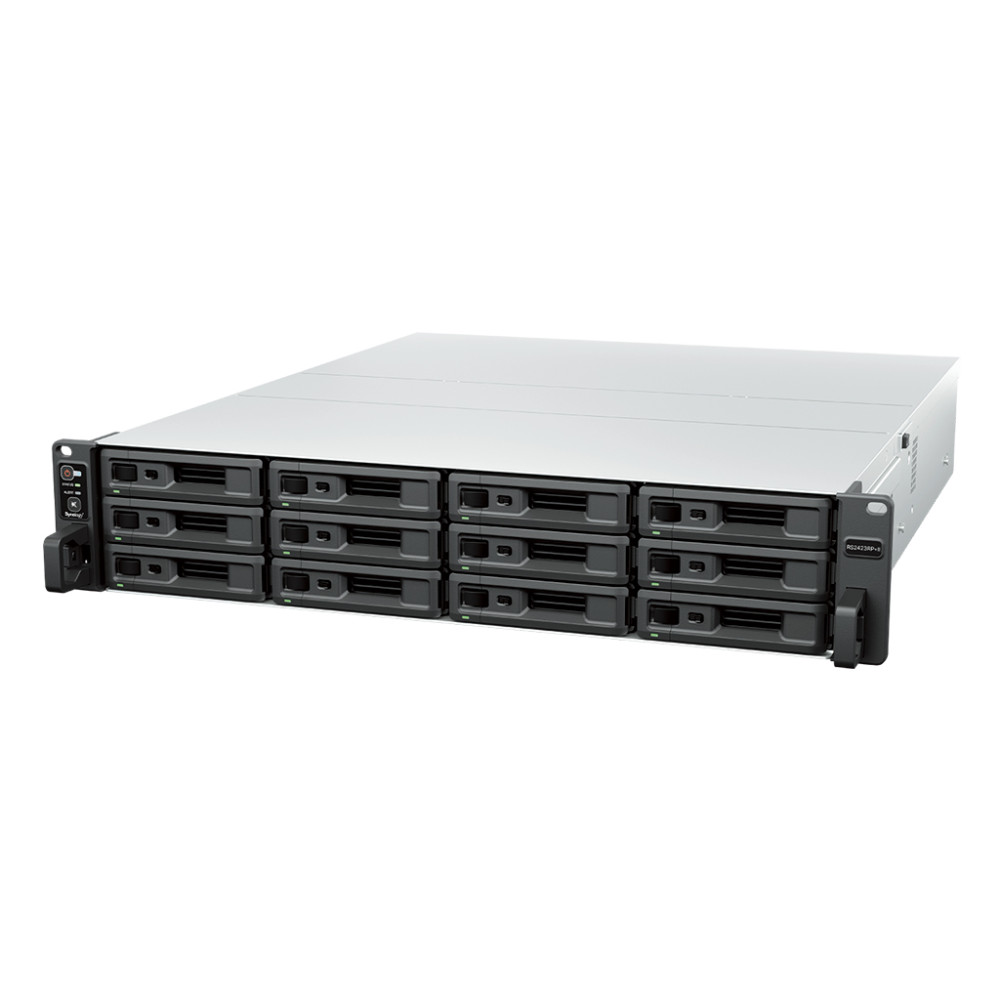 RS2423RP+II Boîtier NAS Rack 2U pour 12 DD 3.5/2.5p 3.33/3.6GHz 4Core 64bits 8Go 2 | ECP Grossiste informatique