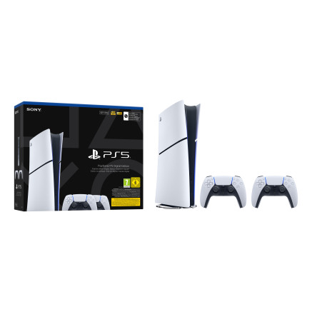 Sony Playstation 5 Slim Digital 825 Go Wifi Noir, Blanc