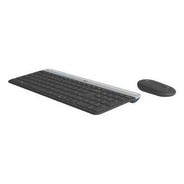Logitech 920-009190 clavier Souris incluse Universel RF sans fil AZERTY Français Graphite