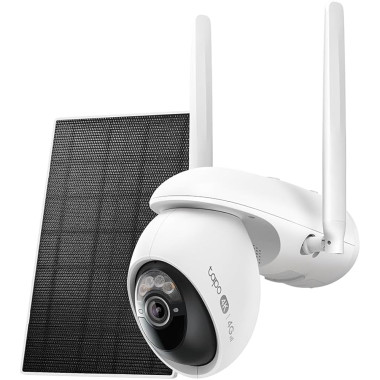 TPL00050588 Caméra IP extérieur 4G / WiFi - Caméra 4K panoramique + panneau solaire