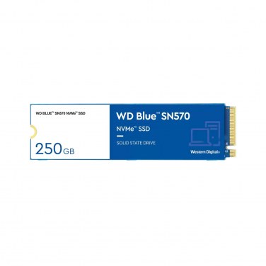 WESTERN DIGITAL WDS250G3B0C WESDD038296 WD Blue 250Go SN570 NVMe SSD WDS250G3B0C M.2 2280 PCI Express 3.0