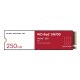 WESTERN DIGITAL WDS250G1R0C WESDD038306 WD Red 250Go SN700 NVMe SSD WDS250G1R0C M.2 2280 PCI Express 3.0