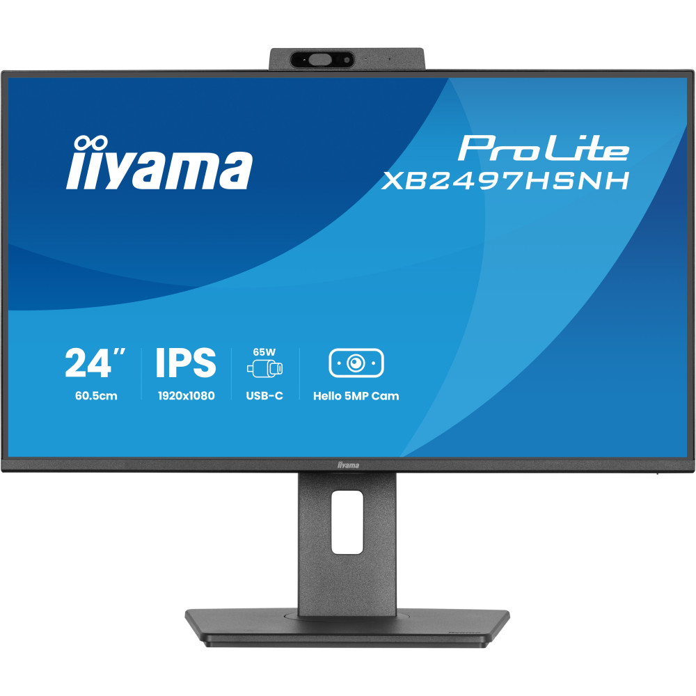 iiyama ProLite XB2497HSNH-B1 24IN IPS LCD 4MS 1920X1080 350CD M2 HDMI DP USB 2 écran plat de PC 60,5 cm (23.8") 1920 x 1080