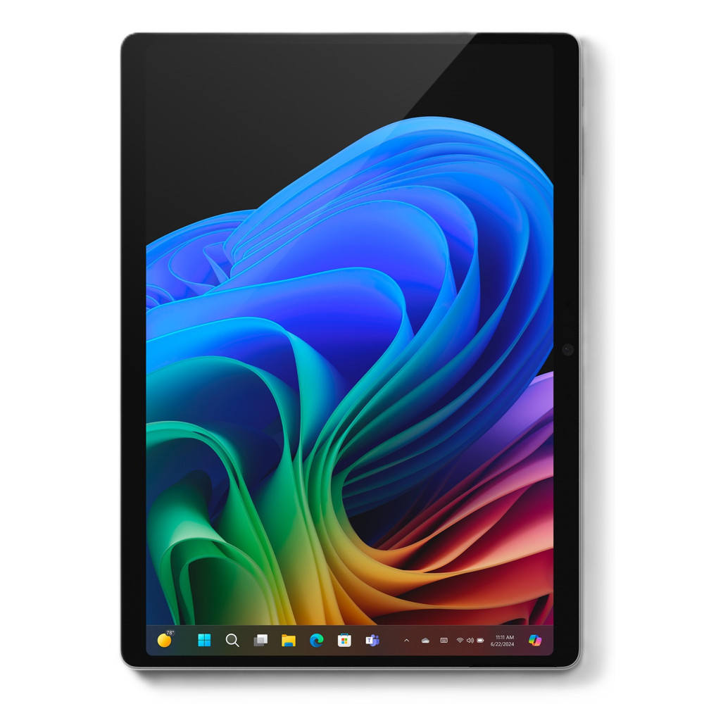 Microsoft Surface Pro 11 Copilot+ PC Snapdragon 256 Go 33 cm (13") 16 Go Wi-Fi 7 (802.11be) Windows 11 Pro Platine
