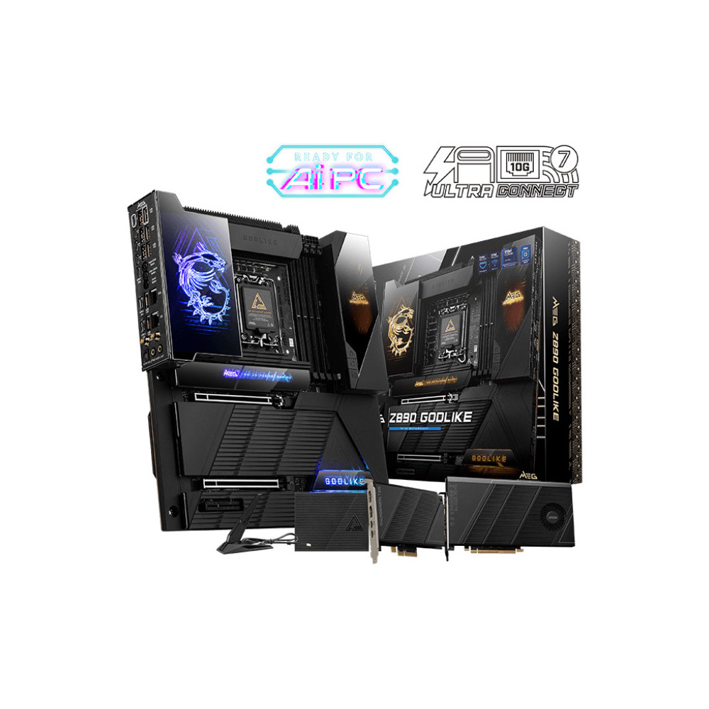 MSI MEG Z890 GODLIKE carte mère Intel Z890 LGA 1851 (Socket V1) ATX