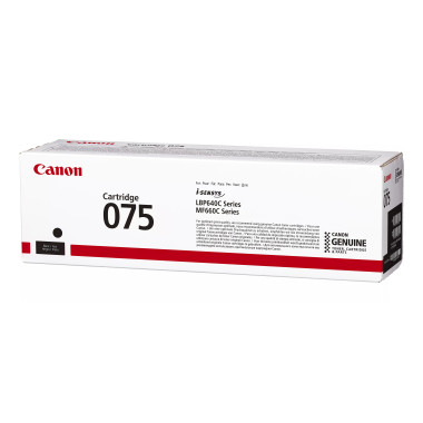 Canon 075 Cartouche de toner 1 pièce(s) Original Noir