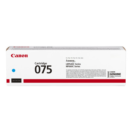Canon 075 Cartouche de toner 1 pièce(s) Original Cyan