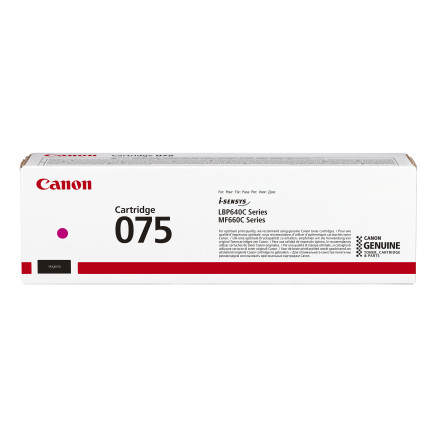 Canon 075 Cartouche de toner 1 pièce(s) Original Magenta