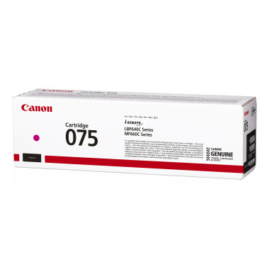 Canon 075 Cartouche de toner 1 pièce(s) Original Magenta