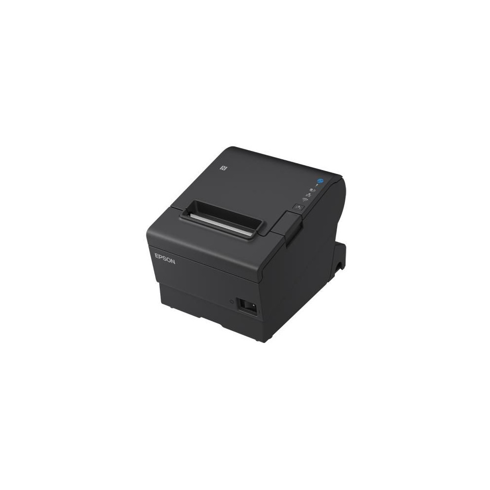 Epson TM-T88VII (132): USB, Ethernet, PoweredUSB, Black