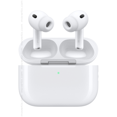 Apple AirPods Pro 3 - Ã‰couteurs sans fil avec micro - intra-auriculaire - Bluetooth - Suppresseur de bruit actif - blanc