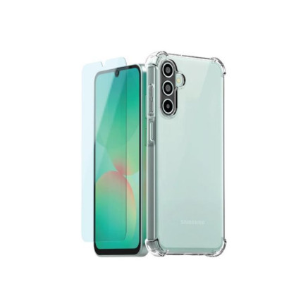 Samsung Galaxy A36 5G Pack coque transparente + verre trempé 'Designed for Samsung'