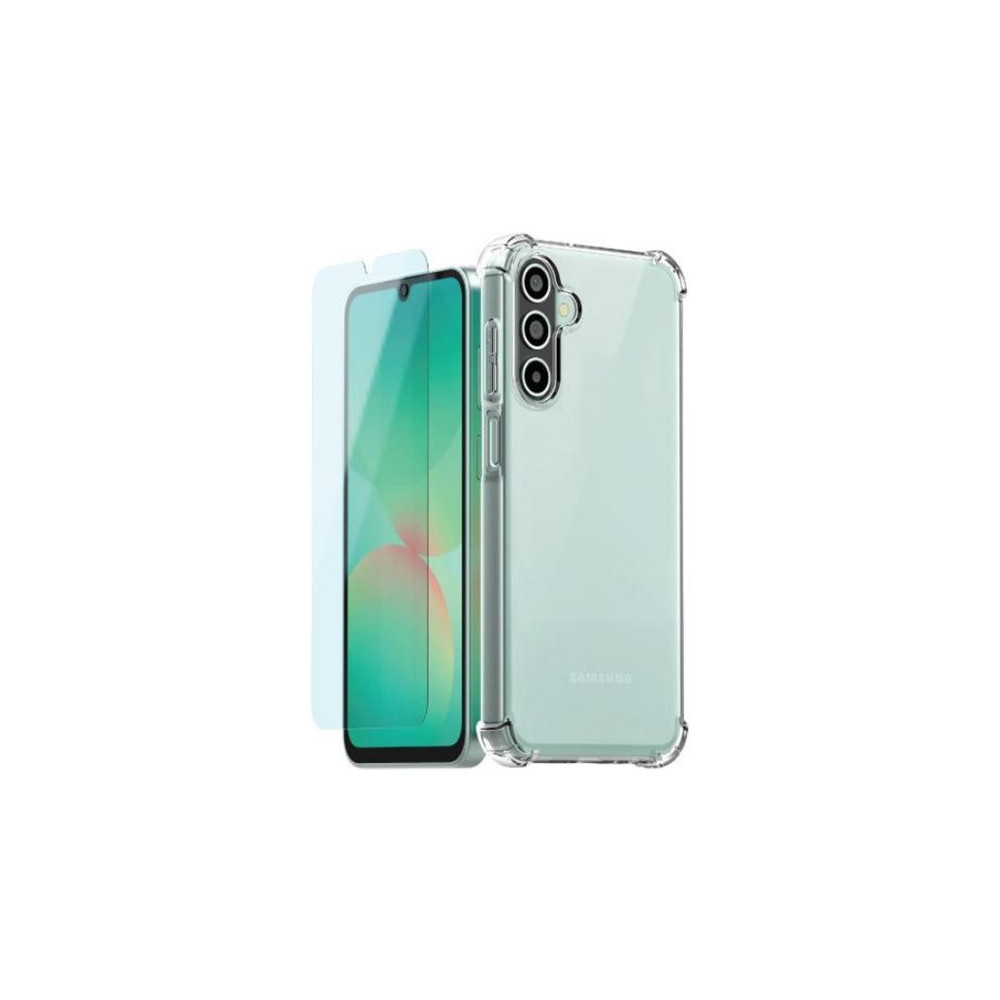 Samsung Galaxy A36 5G Pack coque transparente + verre trempé 'Designed for Samsung'