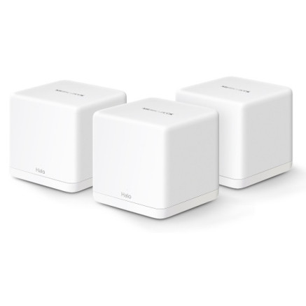 Mercusys HALO H1500X Bi-bande (2,4 GHz   5 GHz) Wi-Fi 6 (802.11ax) Blanc 3 Interne