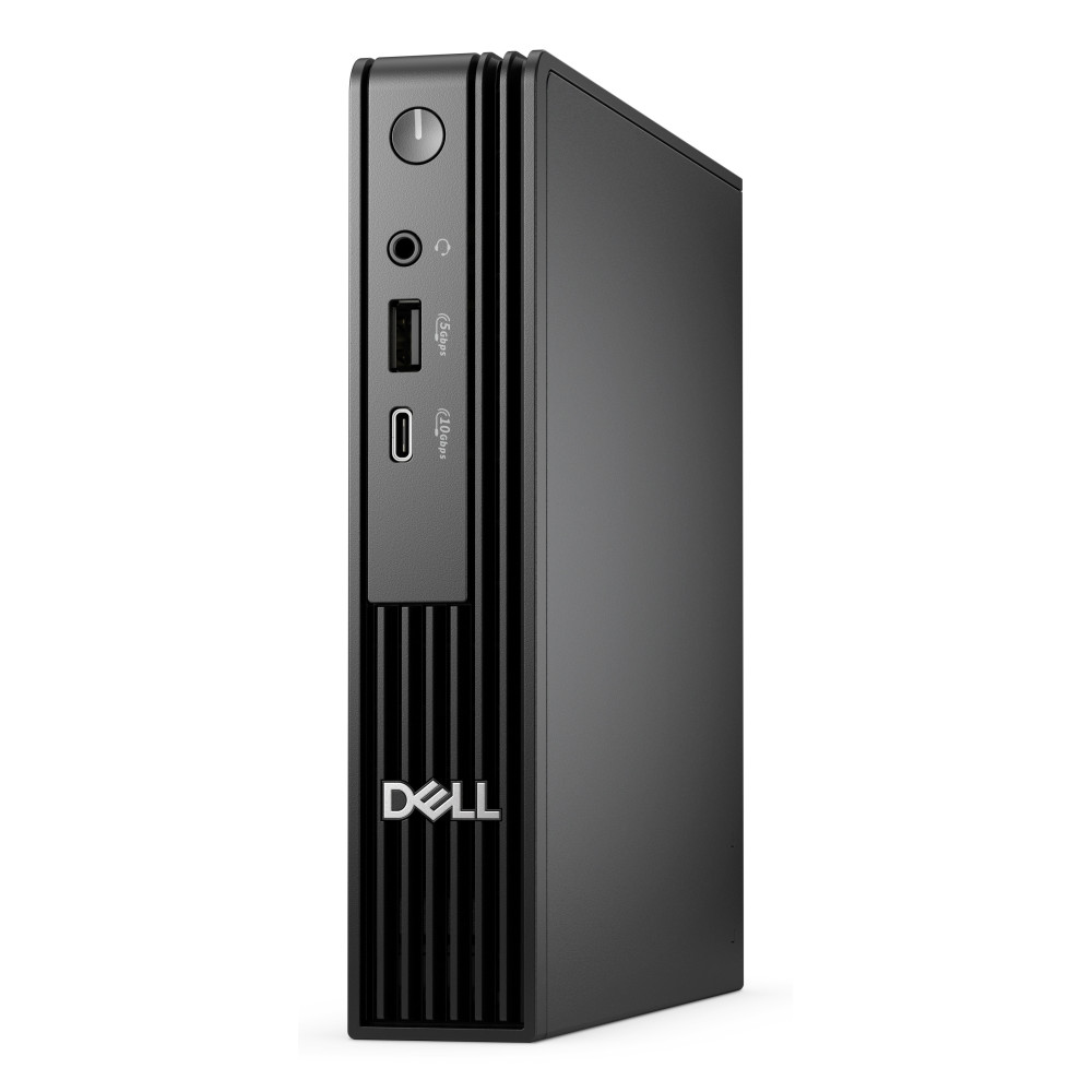 DELL Pro QCM1250 Intel® Core™ i5 i5-14500T 16 Go DDR5-SDRAM 512 Go SSD Windows 11 Pro Micro PC Mini PC Noir