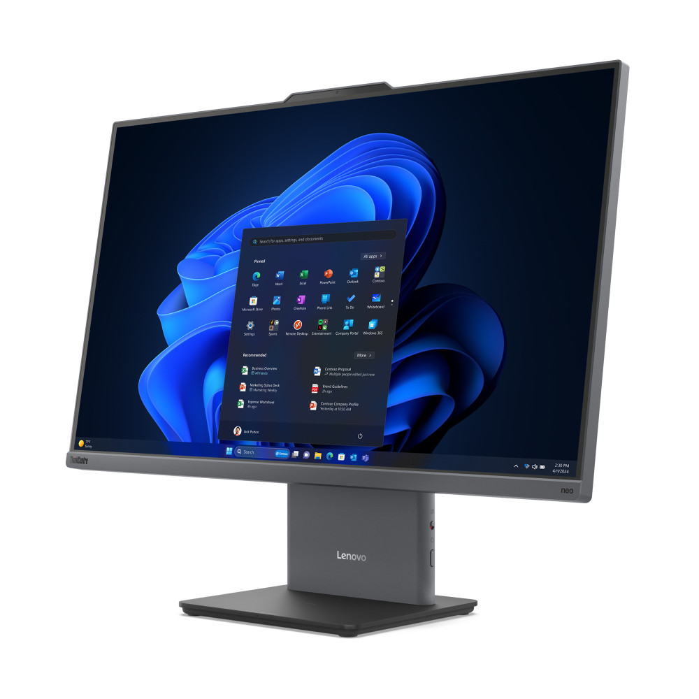 Lenovo ThinkCentre neo 50a 27 Gen 5 Intel Core 5 210H 68,6 cm (27") 1920 x 1080 pixels Écran tactile PC All-in-One 16 Go