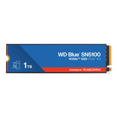 Western Digital WD Blue SN5100 1 To M.2 PCI Express 4.0 NVMe QLC 3D NAND