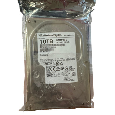 Seconde vie - WD Red Pro Re-certifié - 3.5" - 10 To - 7200 rpm - 512 Mo - SATA 6Gb/s