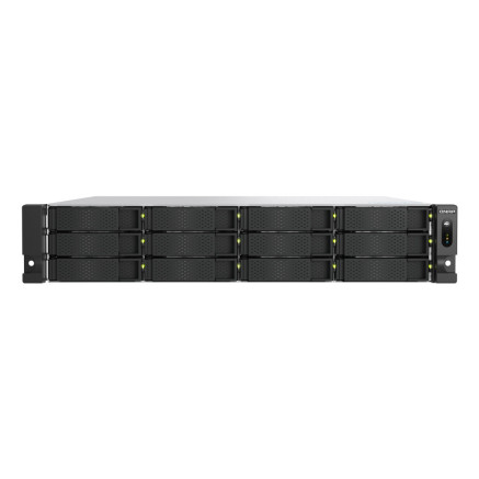 QNAP TS-H1277AXU-RP NAS Rack (2 U) AMD Ryzen™ 7 32 Go DDR5 0 To QuTS hero Noir