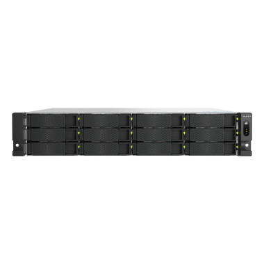 QNAP TS-H1277AXU-RP NAS Rack (2 U) AMD Ryzen™ 7 32 Go DDR5 0 To QuTS hero Noir