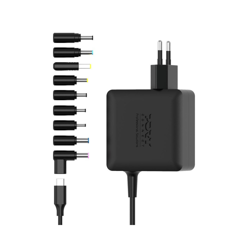 Port Designs 904065UWEU adaptateur de puissance & onduleur Intérieure 65 W Noir
