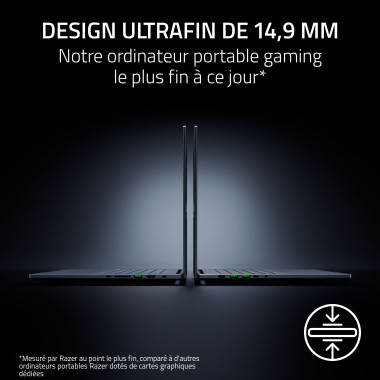 Razer Blade 16 (2026) - 16p - Intel Core Ultra 9 - 64 Go - 1To - NVIDIA RTX 5080 - Windows 11 - Noir
