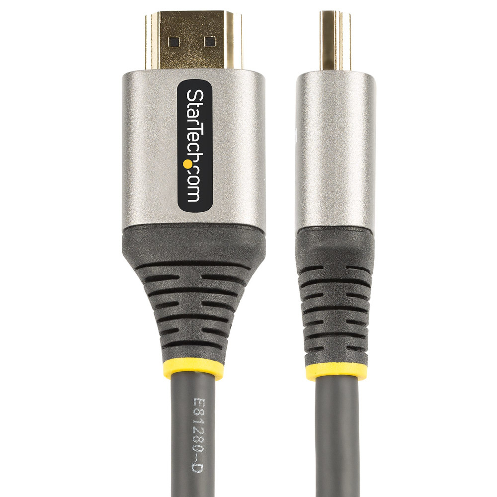 StarTech.com Câble HDMI 2.0 Certifié Premium de 5m - Câble HDMI Ultra HD 4K 60Hz Haut Débit - HDR10, ARC - Cordon Vidéo HDMI