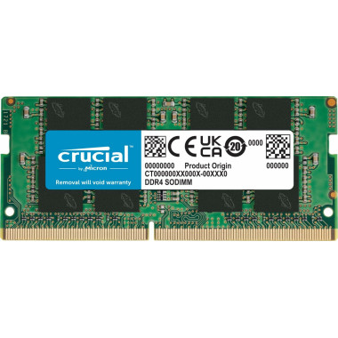 Crucial CB8GS3200 module de mémoire 8 Go 1 x 8 Go DDR4 260-pin SO-DIMM