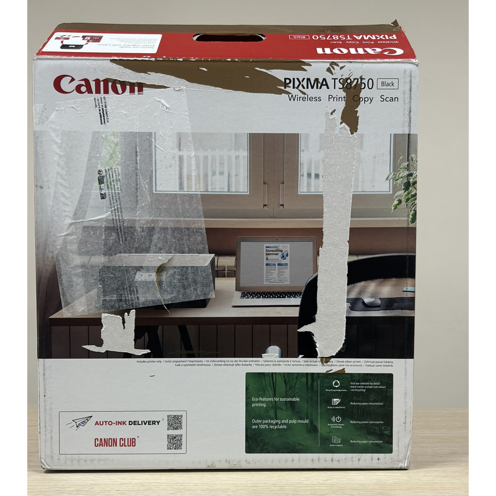 Canon PIXMA TS8750 Jet d'encre A4 4800 x 1200 DPI Wifi | ECP Grossiste informatique