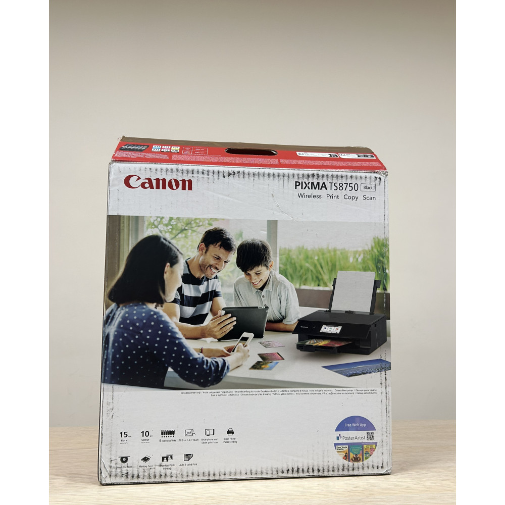 Canon PIXMA TS8750 Jet d'encre A4 4800 x 1200 DPI Wifi | ECP Grossiste informatique