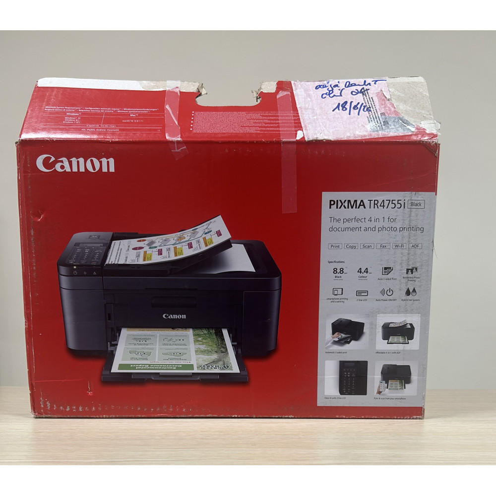 Pixma TR4755i Black 4en1 LCD Wifi | ECP Grossiste informatique