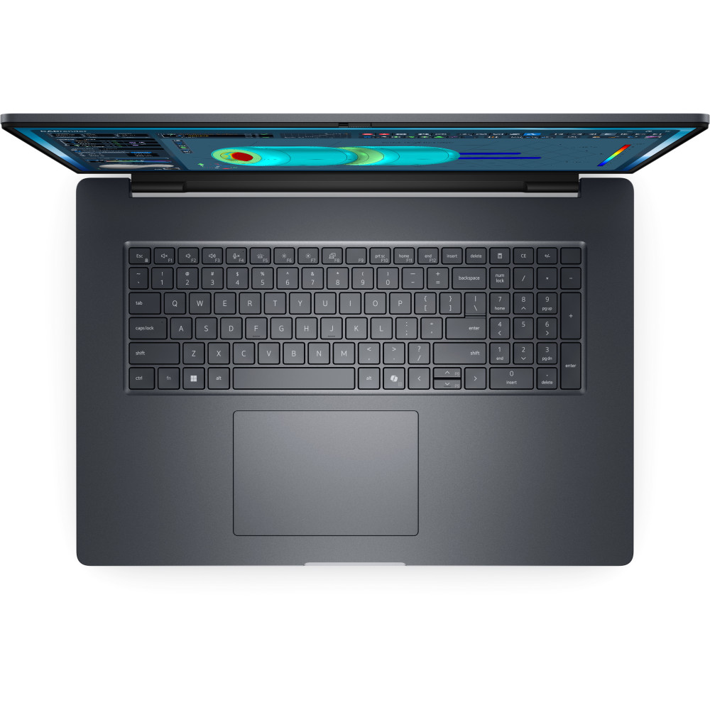 DELL Pro Max 18 Plus MB18250 Intel Core Ultra 9 285HX Station de travail mobile 45,7 cm (18") Quad HD+ 32 Go DDR5-SDRAM 1 To