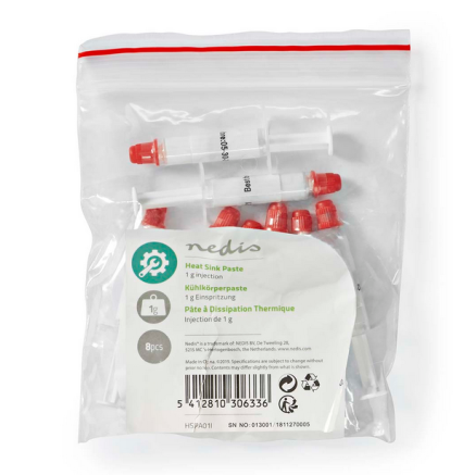 Pâte Thermique 1g Injection 8 pièces | ECP Grossiste informatique