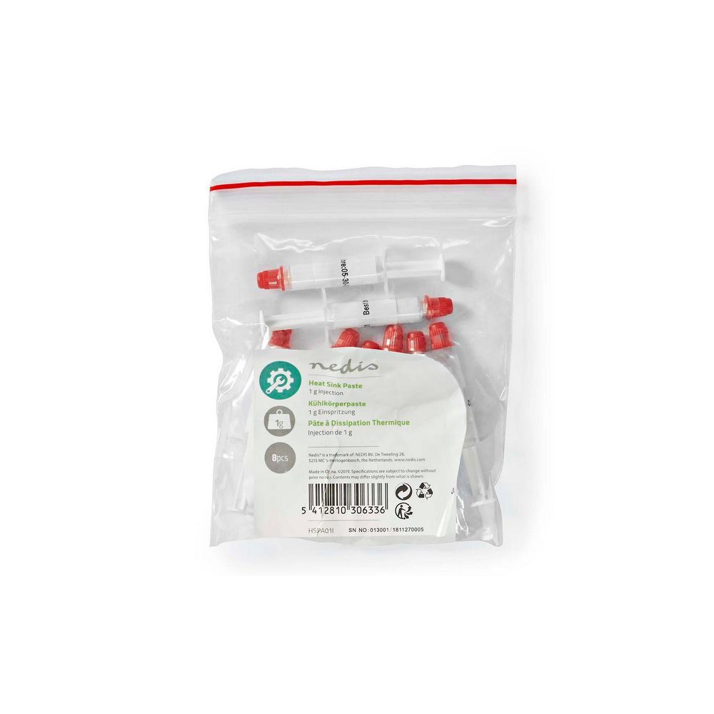 Pâte Thermique 1g Injection 8 pièces | ECP Grossiste informatique