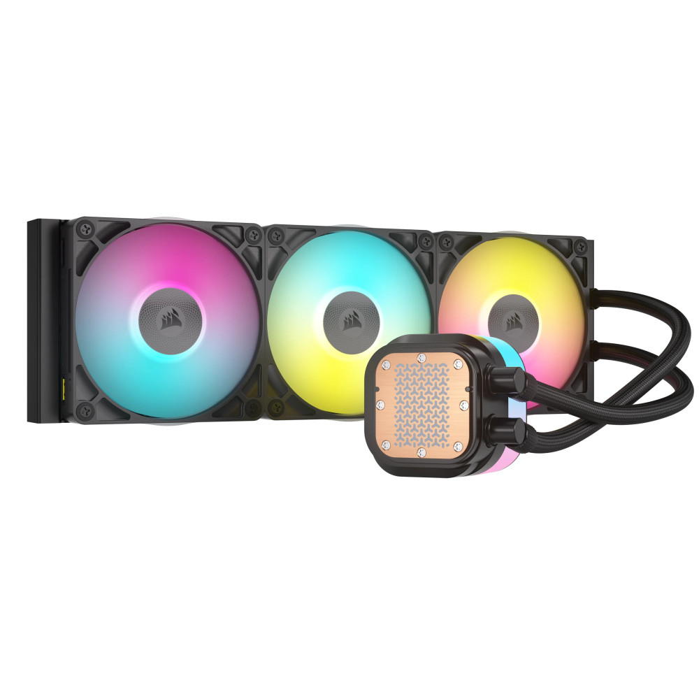 Corsair iCUE LINK TITAN RX RGB Processeur Refroidisseur de liquide tout-en-un 12 cm Noir 1 pièce(s)