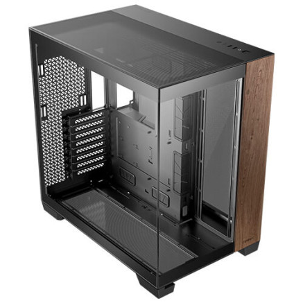 Antec C8 Wood -  Grande tour - EATX - ATX - MATX - ITX - Vitre - Bois - Noir