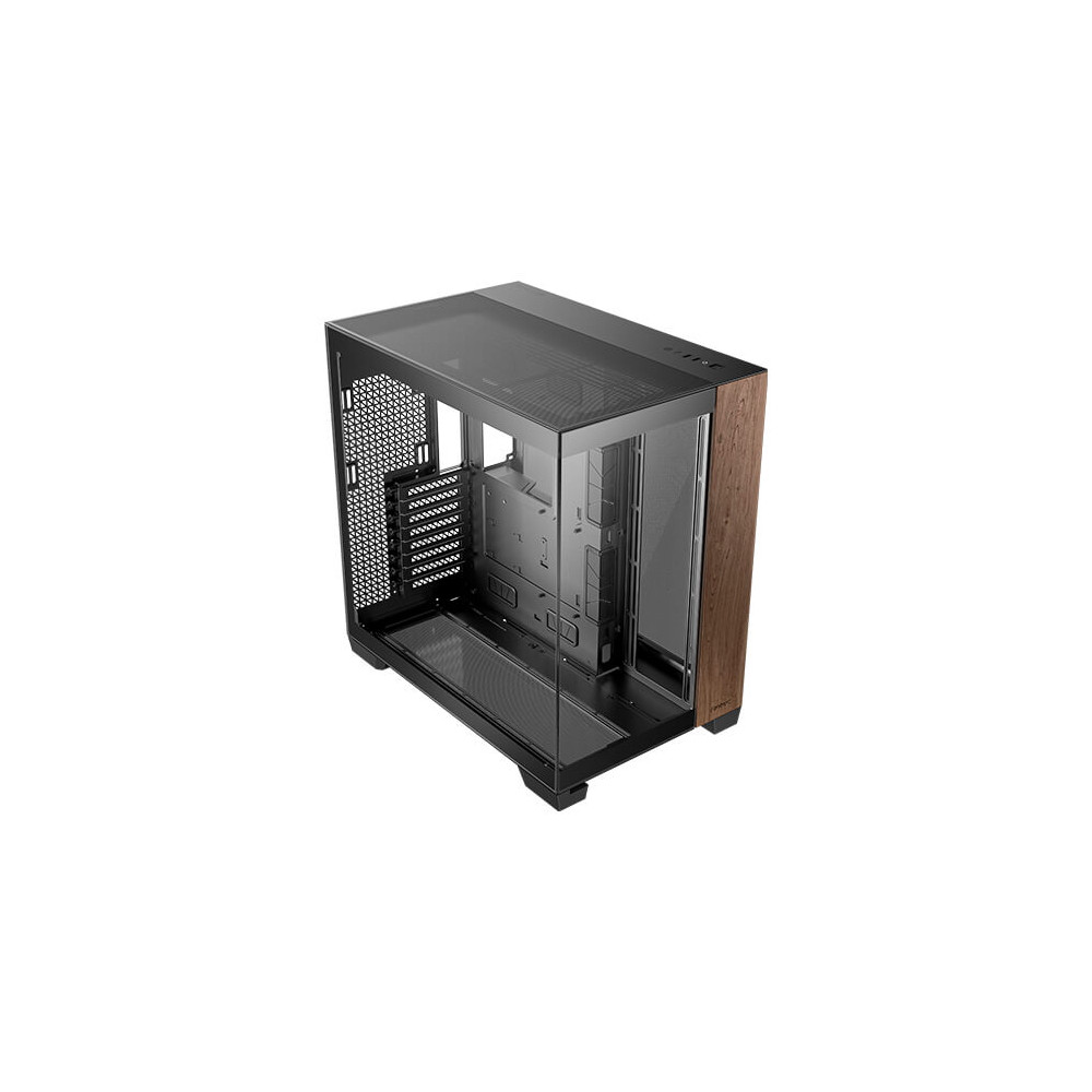 Antec C8 Wood -  Grande tour - EATX - ATX - MATX - ITX - Vitre - Bois - Noir