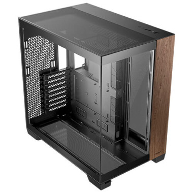 Antec C8 Wood -  Grande tour - EATX - ATX - MATX - ITX - Vitre - Bois - Noir