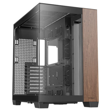 Antec C8 Wood -  Grande tour - EATX - ATX - MATX - ITX - Vitre - Bois - Noir