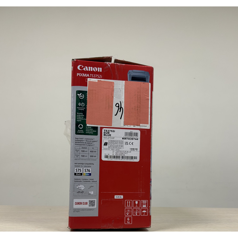 CANON PIXMA TS3752i blue/grey MFP 4ppm | ECP Grossiste informatique